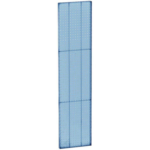 Azar Displays 13.5" x 60" Pegboard Panel - One sided, PK2 771360-BLU-2PK